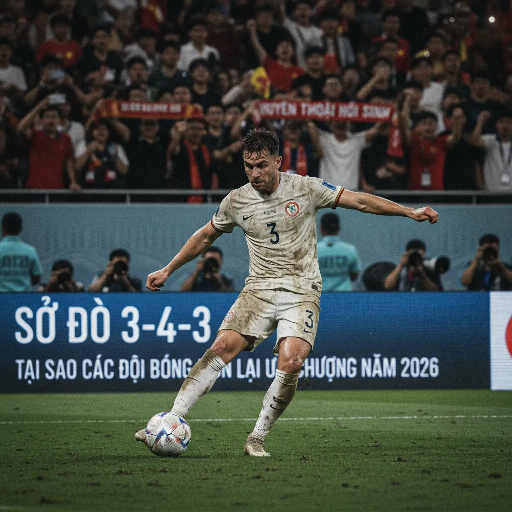 Sơ đồ 3-4-3 là gì? Sự hồi sinh của một huyền thoại