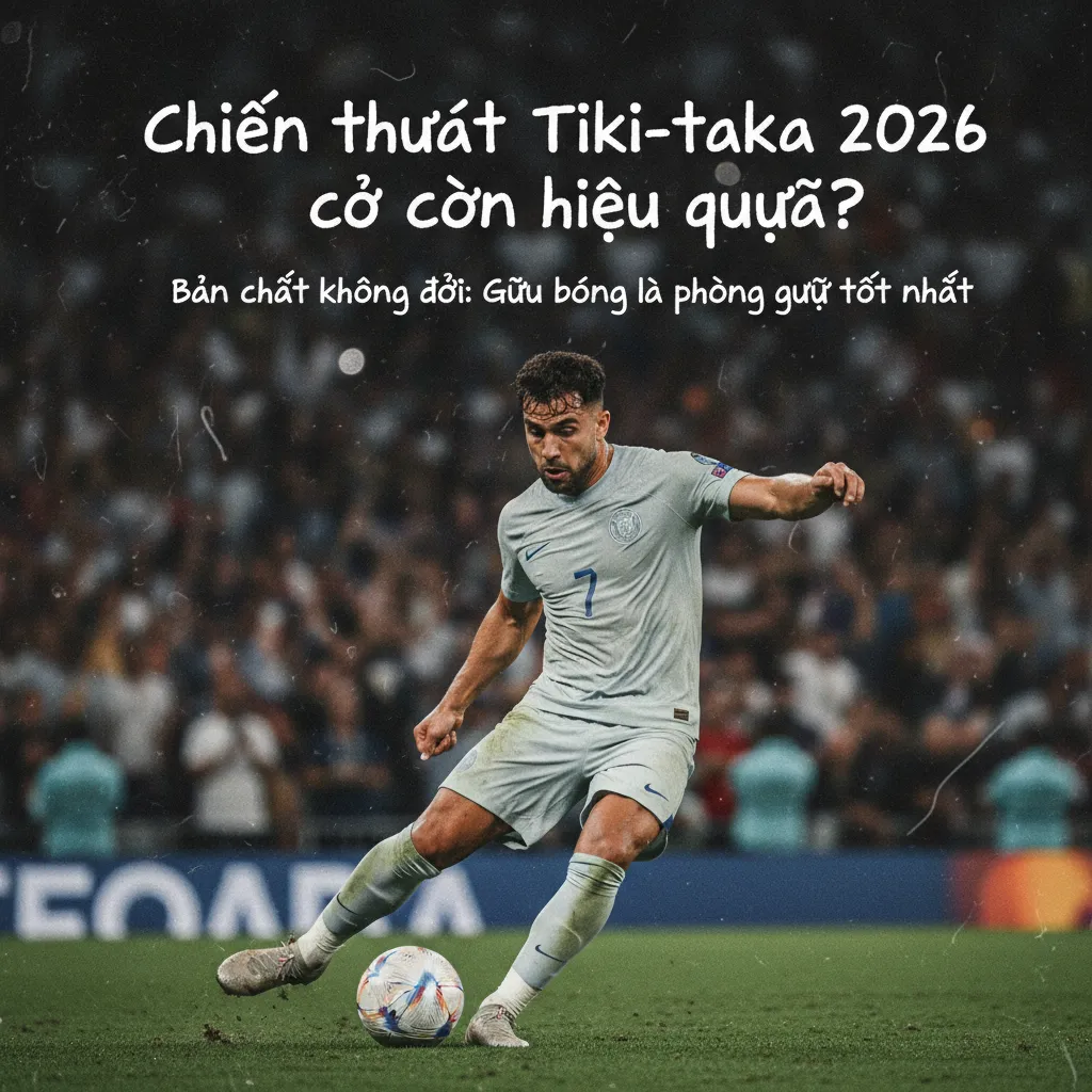 Manchester City là phiên bản hoàn hảo của lối chơi kiểm soát bóng hiện đại