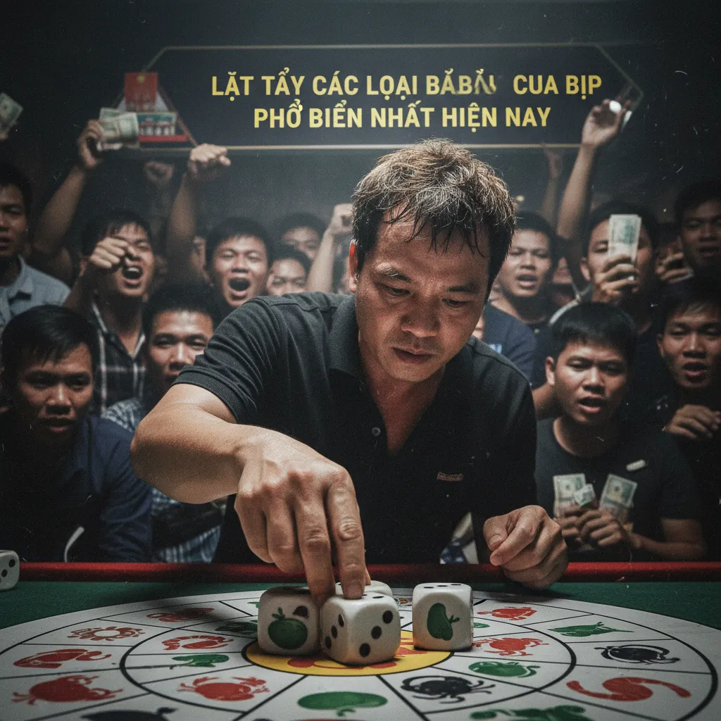 Bộ rung 6 mặt và thiết bị báo rung Bầu Cua