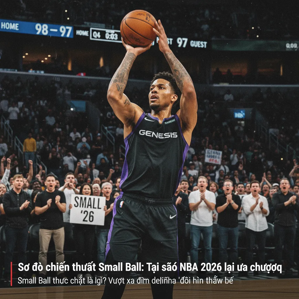 Small Ball thực chất là gì? Vượt xa định nghĩa "đội hình thấp bé"